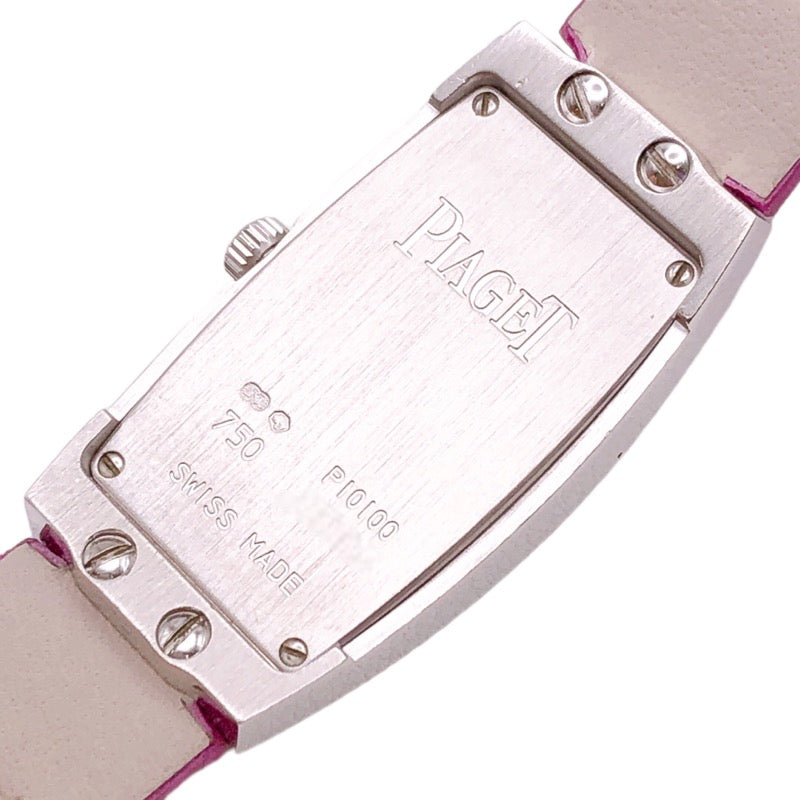 ピアジェ PIAGET ライムライト　ホワイトシェル P10100 K18ホワイトゴールド クオーツ レディース 腕時計