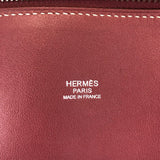 エルメス HERMES ボリードリラックス35 □P刻 ローズウッド シルバー金具 スイフト レディース ハンドバッグ