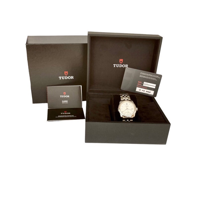 チューダー/チュードル TUDOR グラマーデイト 55000 シルバー  ステンレススチール 自動巻き メンズ 腕時計