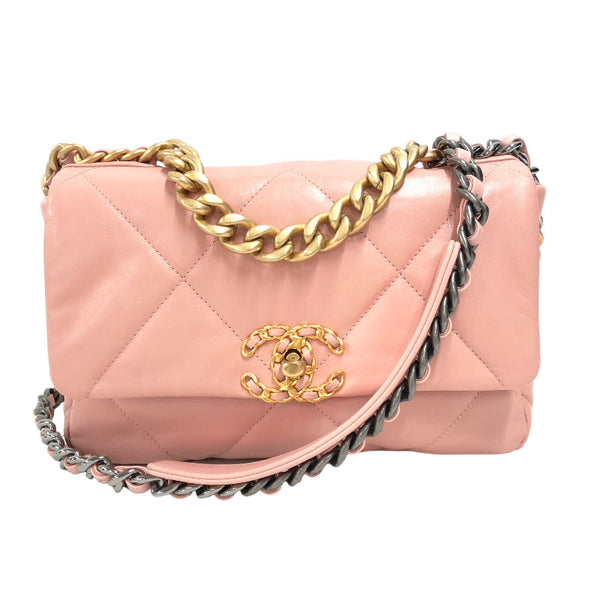 シャネル CHANEL CHANEL19 フラップバッグ AS1160 ピンク