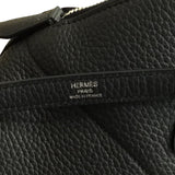 エルメス HERMES ボリード31 A刻 ブラック シルバー金具 レザー トリヨンクレマンス ユニセックス ハンドバッグ