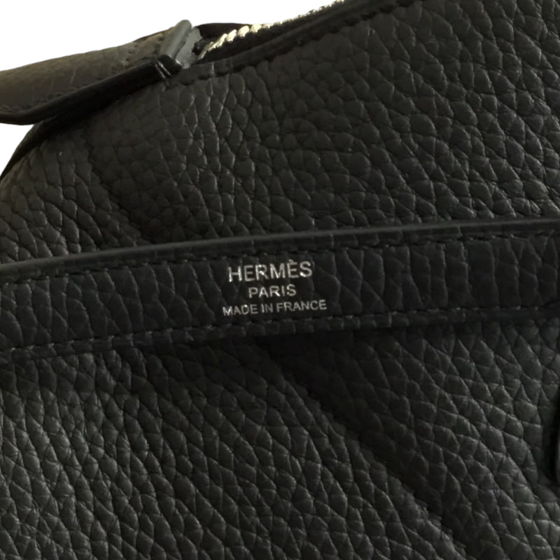 エルメス HERMES ボリード31 A刻 ブラック シルバー金具 レザー トリヨンクレマンス ユニセックス ハンドバッグ