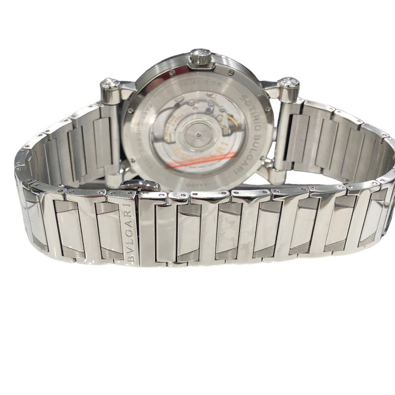 ブルガリ BVLGARI ソティリオ・ブルガリ SB42BSLDR ブラック SS 自動巻き メンズ 腕時計