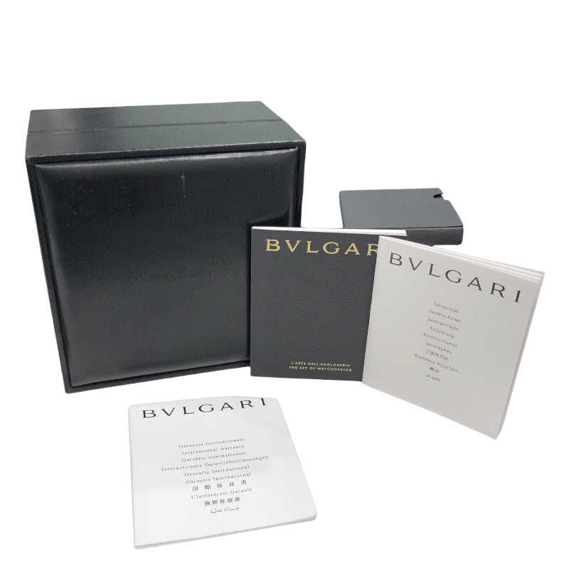 ブルガリ BVLGARI ソティリオ・ブルガリ SB42BSLDR ブラック SS 自動巻き メンズ 腕時計