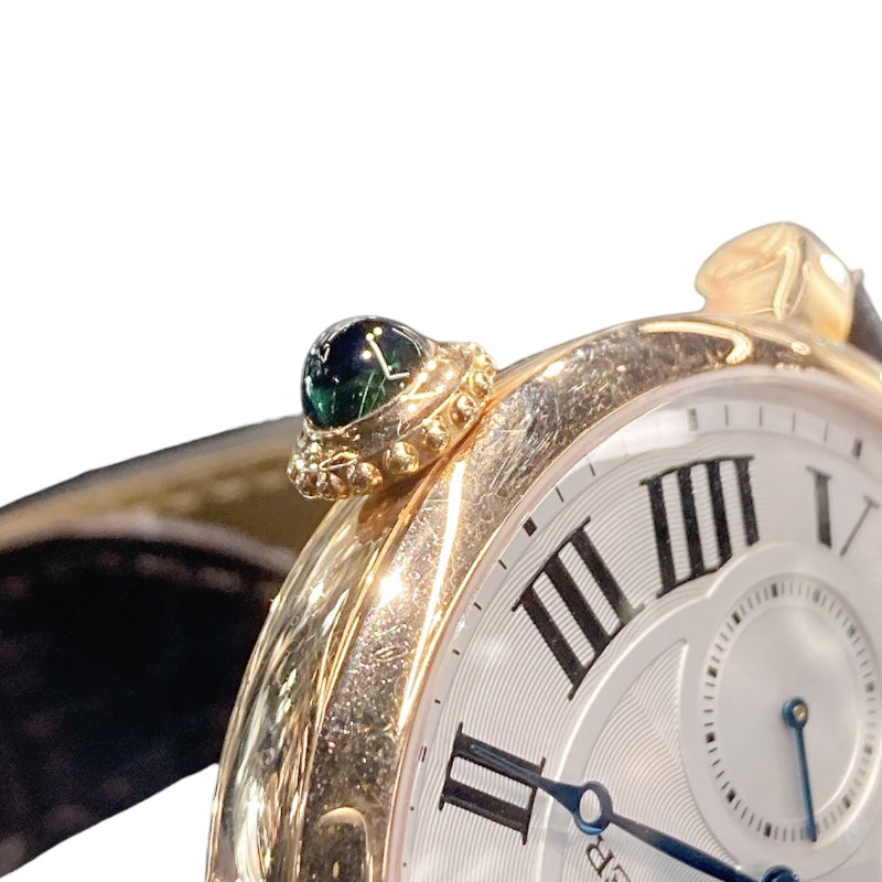 カルティエ Cartier ロトンドドゥカルティエ　8デイズ　パワーリザーブ W1556203 K18ピンクゴールド メンズ 腕時計
