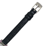 ルイ・ヴィトン LOUIS VUITTON タンブール ビジュ Q151I ホワイトシェル文字盤  SS/レザーストラップ(社外品) クオーツ 腕時計 レディース