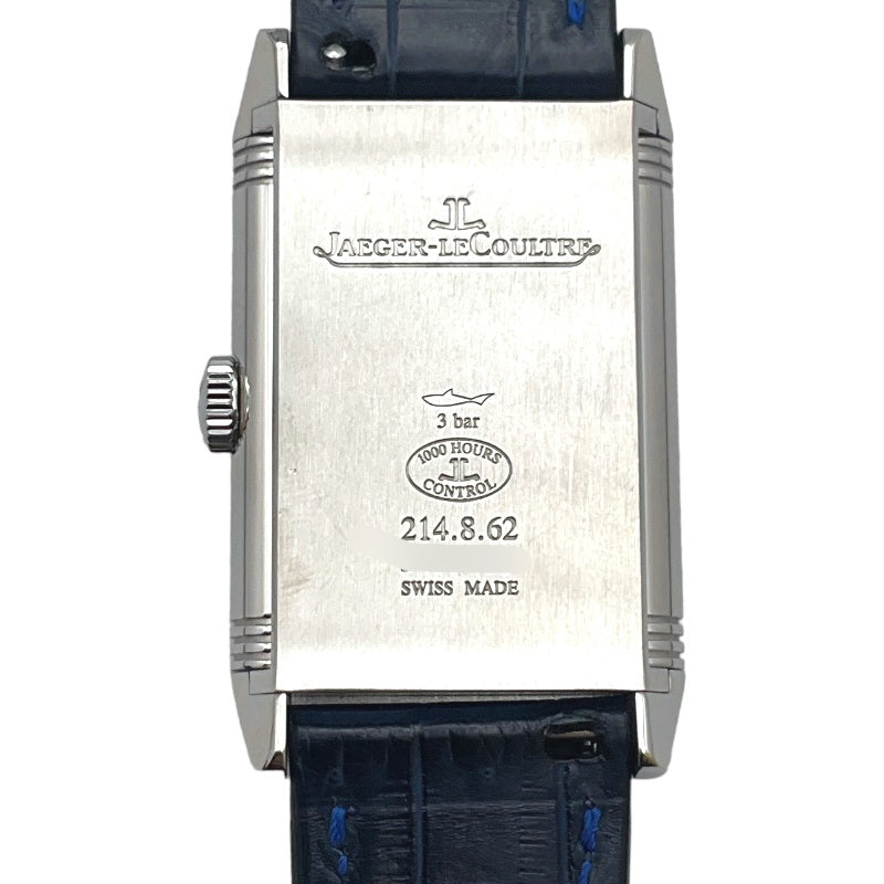 ジャガー・ルクルト JAEGER-LE COULTRE レベルソトリビュート スモールセコンド Q3978480 ブルー ステンレススチール |  中古ブランドリユースショップ OKURA(おお蔵)