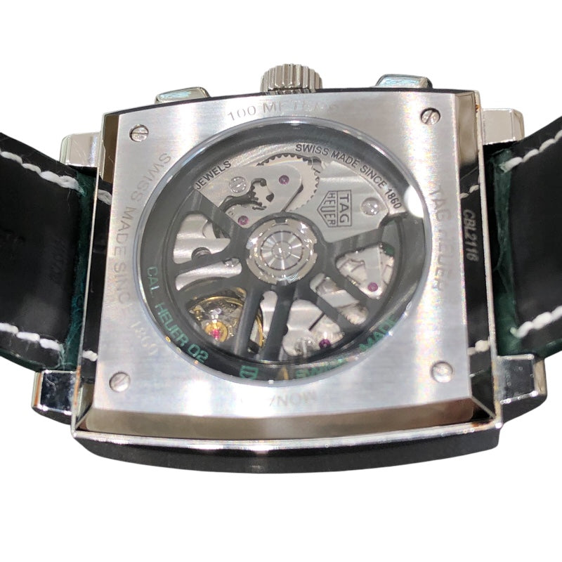 タグ・ホイヤー TAG HEUER モナコ キャリバーホイヤー02 世界限定500本 CBL2116.FC6497 SS 自動巻き メンズ 腕時計