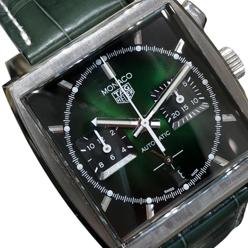 タグ・ホイヤー TAG HEUER モナコ キャリバーホイヤー02 世界限定500本 CBL2116.FC6497 SS 自動巻き メンズ 腕時計