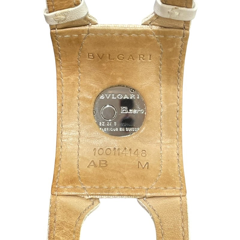 ブルガリ BVLGARI B-zero1 ホワイトシェル BZ22MAN5 ホワイト SS クオーツ レディース 腕時計