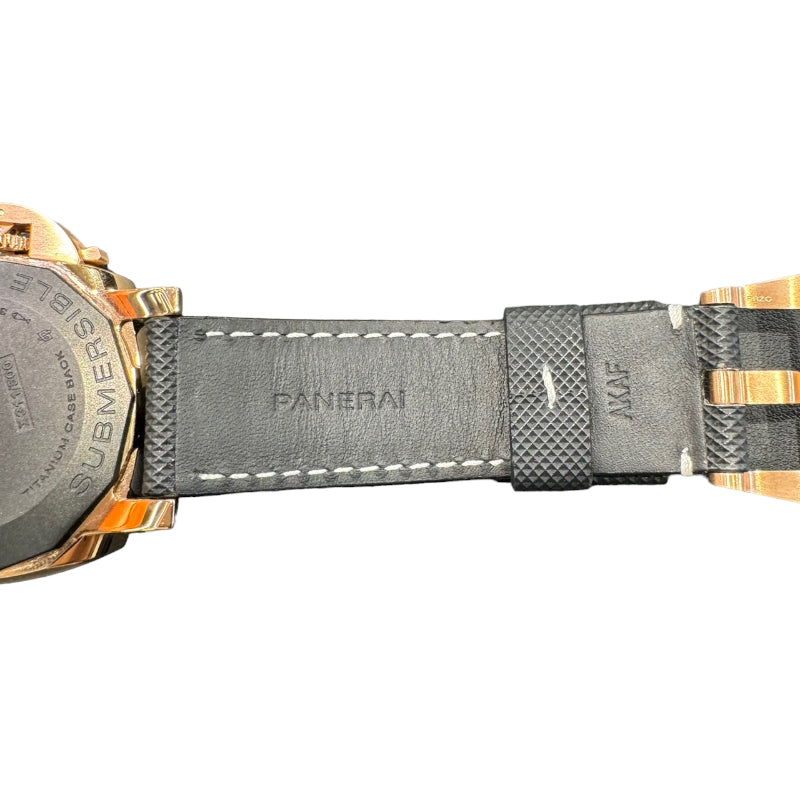 パネライ PANERAI サブマーシブル ゴールドテック PAM01164 ブラック 