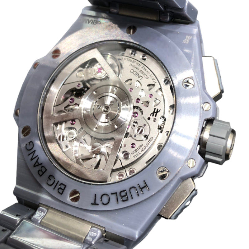 ウブロ HUBLOT ビッグバン インテグラル グレーセラミック 451.FX.6923.FX セラミック 自動巻き メンズ 腕時計