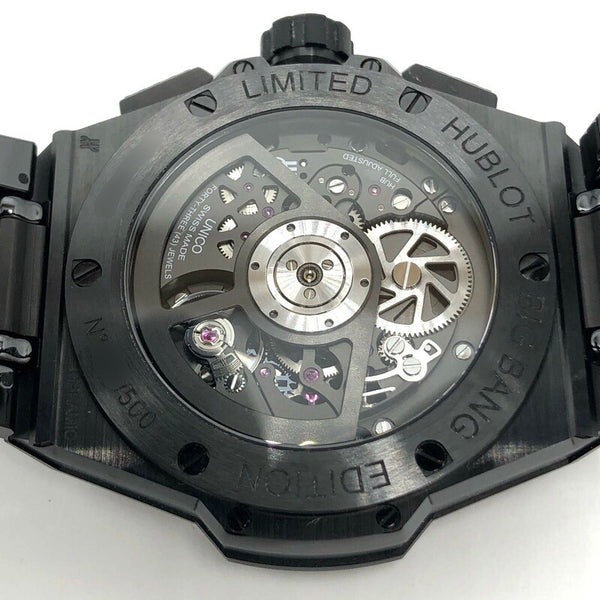 ウブロ HUBLOT ビッグバン　ウニコ　インテグラル　ブラックマジック 451.CX.1140.CX ブラック セラミック 自動巻き メンズ 腕時計
