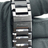 ウブロ HUBLOT ビッグバン　インテグレーテッド　タイムオンリー　オールブラック 456.CX.0140.CX ブラック セラミック 自動巻き メンズ 腕時計