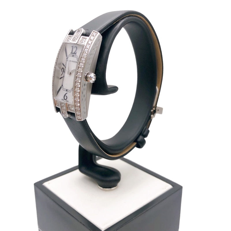 ハリーウィンストン HARRY WINSTON アヴェニュー　Cミニ AVCQHM16WW024 K18WGダイヤモンド クオーツ レディース 腕時計