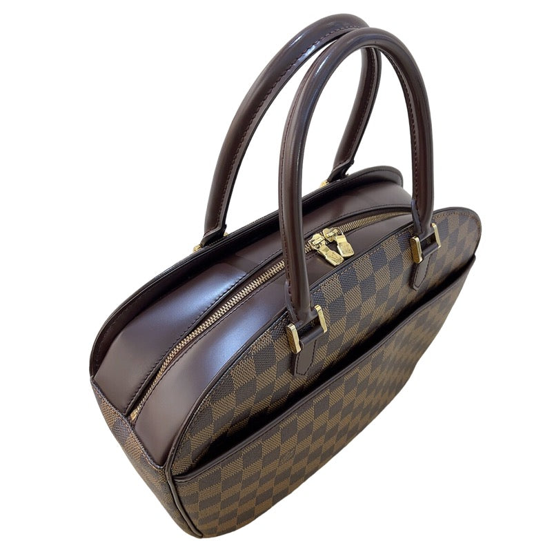 ルイ・ヴィトン LOUIS VUITTON サリアオリゾンタル N51282 ブラウン ゴールド金具 ダミエ レディース ハンドバッグ