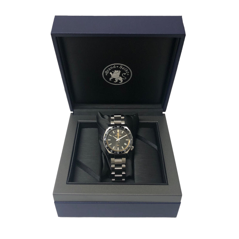 セイコー SEIKO グランドセイコー　スポーツコレクション　セイコー創業140周年 SBGN023 ブラック ステンレススチール SS クオーツ メンズ 腕時計