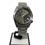 セイコー SEIKO グランドセイコー　スポーツコレクション　メカニカル　GMT SBGM247 グリーン文字盤 ステンレススチール SS 自動巻き メンズ 腕時計