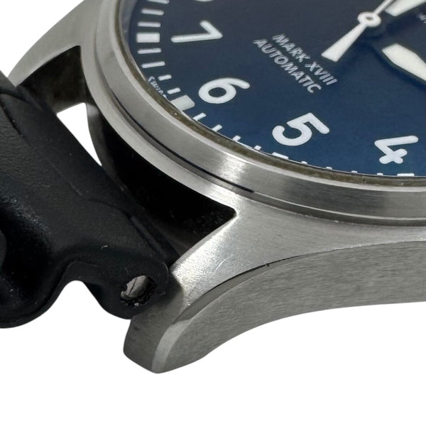 インターナショナルウォッチカンパニー IWC パイロットウォッチ マーク18 IW327009 SS/ラバーストラップ(社外) 自動巻き メンズ 腕時計