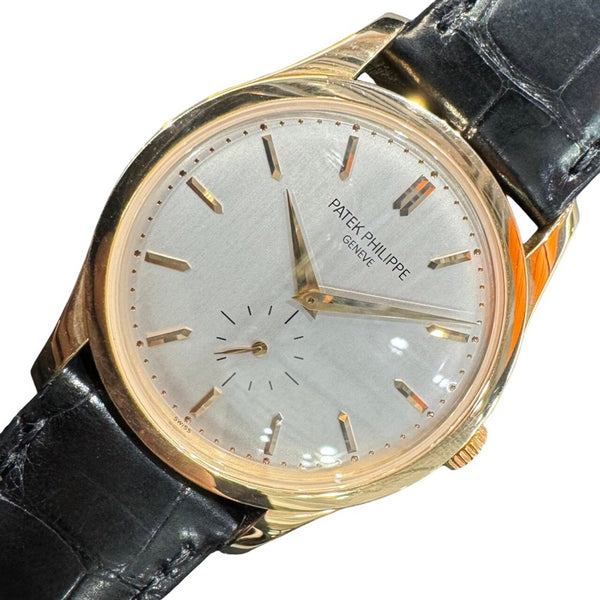 パテック・フィリップ PATEK PHILIPPE カラトラバ 5169R-001 シルバー K18ピンクゴールド メンズ 腕時計
