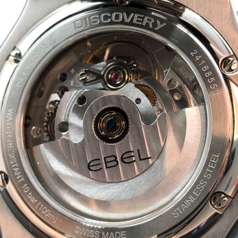 エベル EBEL ディスカバリー 1E1216458 ブルー文字盤 ステンレス メンズ 腕時計 | 中古ブランドリユースショップ OKURA(おお蔵)