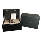 ブルガリ BVLGARI オクト ウルトラネロ BGOP41SG ブラック K18ピンクゴールド PG/SS 自動巻き メンズ 腕時計