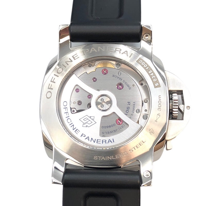 パネライ PANERAI ルミノールマリーナ 1950 3デイズアッチャイオ PAM01499 ホワイト SS 自動巻き メンズ 腕時計