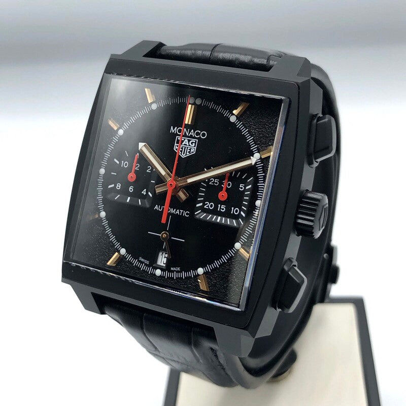 タグ・ホイヤー TAG HEUER モナコ クロノグラフ スペシャル エディション CBL2180/FC6497 チタン 自動巻き メンズ 腕時計