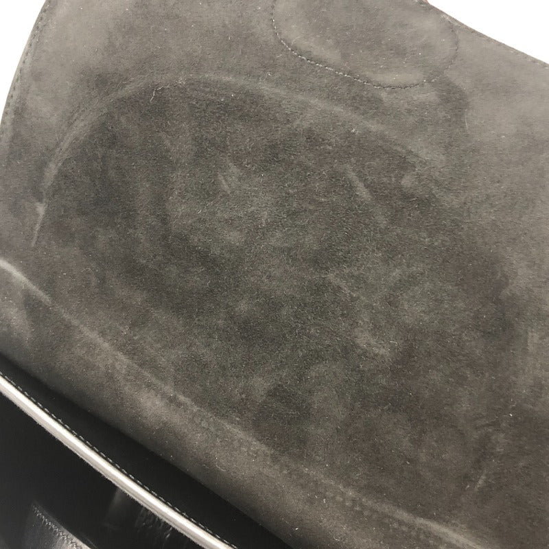 クリスチャン・ディオール Christian Dior ボビーミディアム M9319UMOL ブラック ゴールド金具 ボックスカーフ レディース ショルダーバッグ