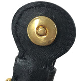 クリスチャン・ディオール Christian Dior ボビーミディアム M9319UMOL ブラック ゴールド金具 ボックスカーフ レディース ショルダーバッグ