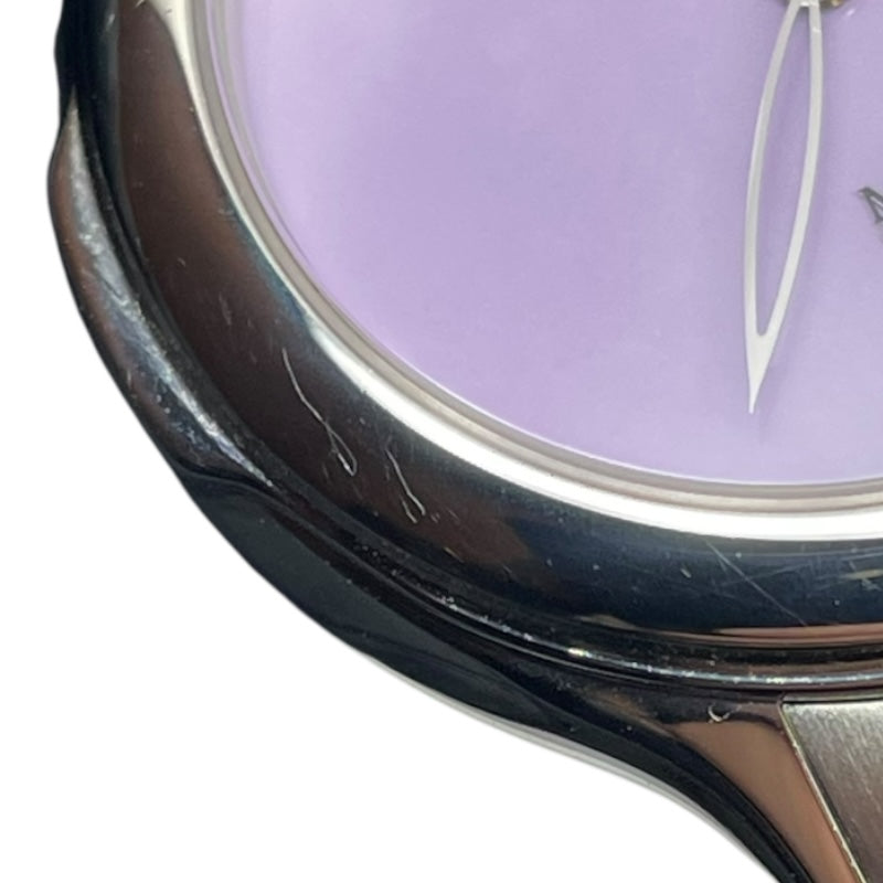 ウブロ HUBLOT MDMフラワーズ 1420AME1 ラベンダー SS/ラバーベルト クオーツ レディース 腕時計