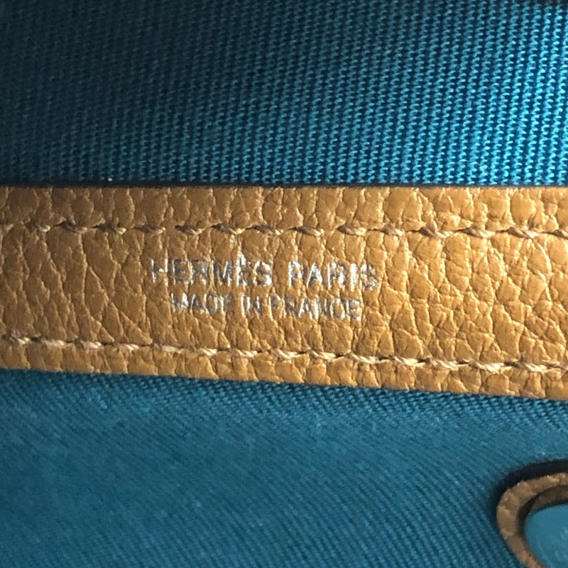 エルメス HERMES ガーデンパーティTPM D刻 ヴェールボスフォール/アルザン シルバー金具 トワルアッシュ/ネゴンダ レディース トートバッグ