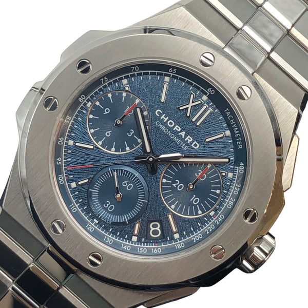 ショパール Chopard アルパイン イーグル XL クロノ 298609-3001 アレッチブルー ステンレススチール 自動巻き メンズ 腕時計