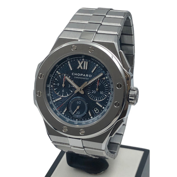 ショパール Chopard アルパイン イーグル XL クロノ 298609-3001 アレッチブルー ステンレススチール 自動巻き メンズ 腕時計