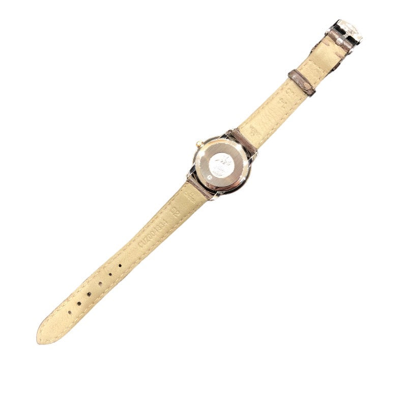 オメガ OMEGA デビルプレステージ 424.23.27.60.09.001 アイボリー PG/SS クオーツ メンズ 腕時計 |  中古ブランドリユースショップ OKURA(おお蔵)