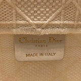 クリスチャン・ディオール Christian Dior ブックトートミディアム ホワイト キャンバス キャンバス ユニセックス トートバッグ