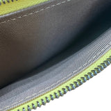 エルメス HERMES アザップロングシルクイン　エプソン　チャイ　Z刻印　SV金具 チャイ レザー エプソン ユニセックス 長財布