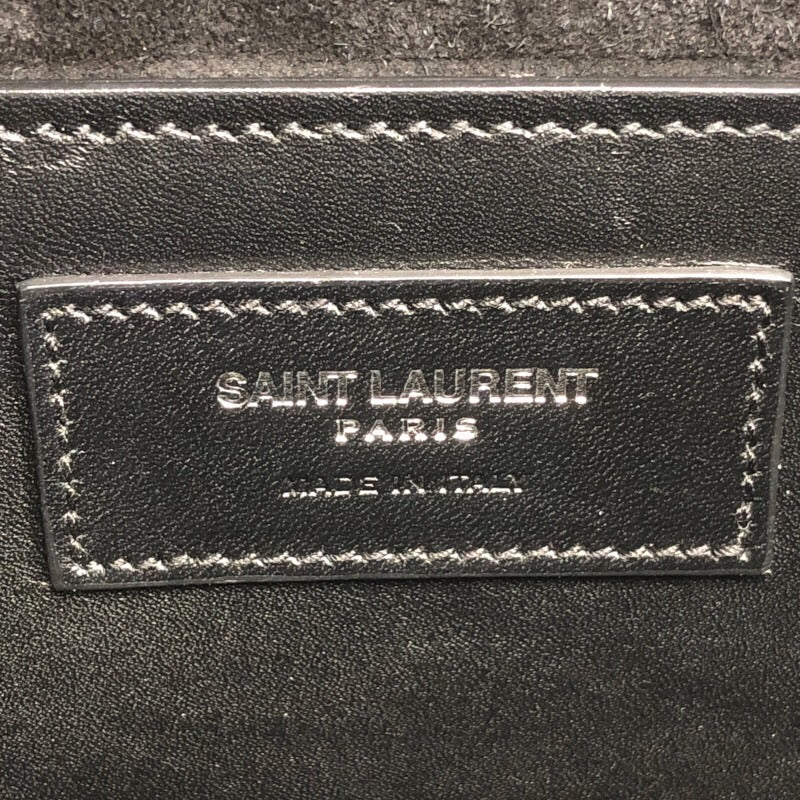サンローラン SAINT LAURENT ベイビーダッフル 332423 ブラック レザー レディース ハンドバッグ | 中古ブランドリユースショップ  OKURA(おお蔵)