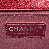 シャネル CHANEL ボーイシャネル25 レッド/SV金具 キャビアスキン レディース ショルダーバッグ