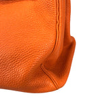 エルメス HERMES バーキン35 □N刻 オレンジ シルバー金具 トゴ レディース ハンドバッグ