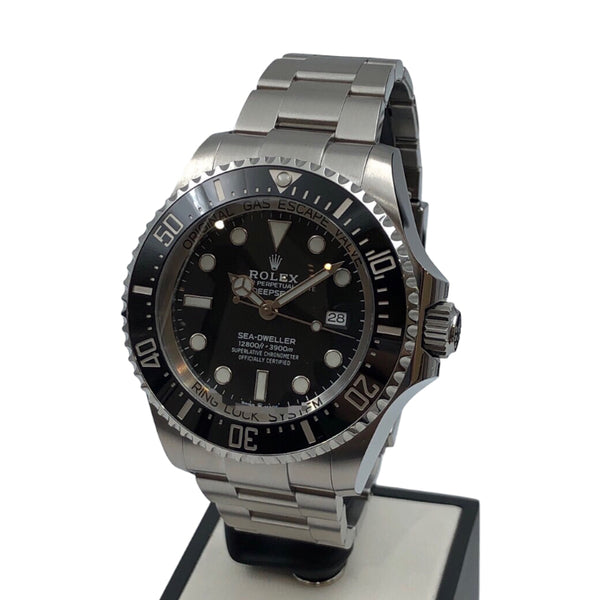 ロレックス ROLEX シードゥエラー ディープシー 126660 ランダム番 ブラック ステンレススチール 自動巻き メンズ 腕時計