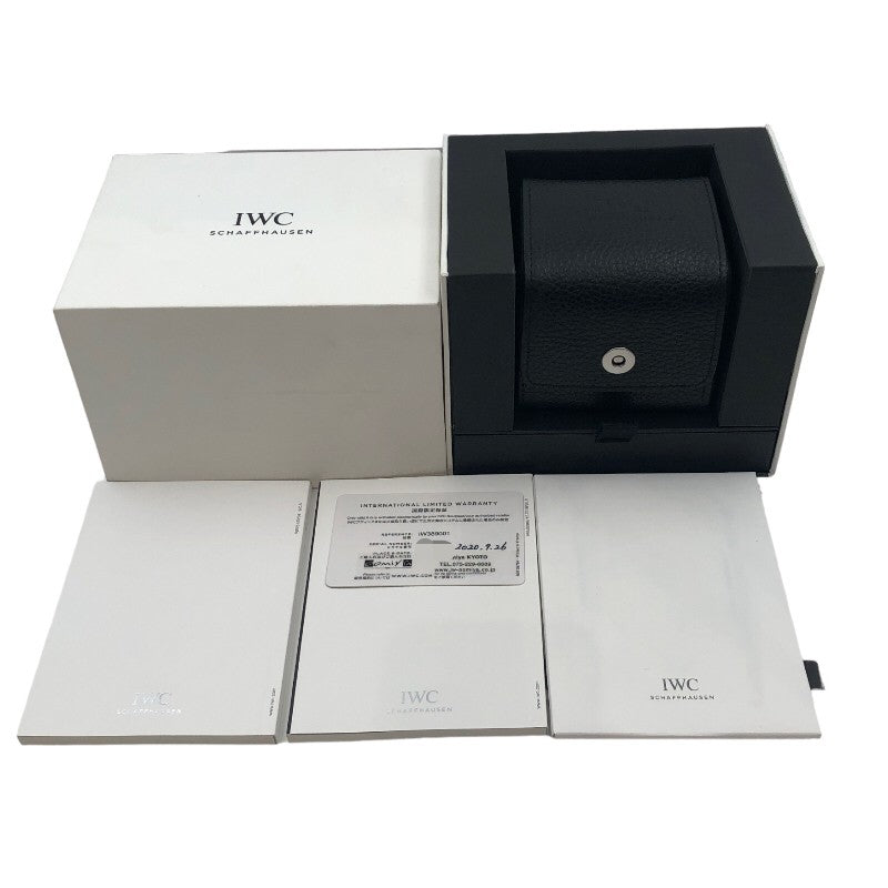 インターナショナルウォッチカンパニー IWC パイロット・ウォッチ・クロノグラフ “トップガン” IW389001 ブラック セラミック/チタン 自動巻き メンズ 腕時計