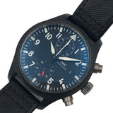 インターナショナルウォッチカンパニー IWC パイロット・ウォッチ・クロノグラフ “トップガン” IW389001 ブラック セラミック/チタン 自動巻き メンズ 腕時計