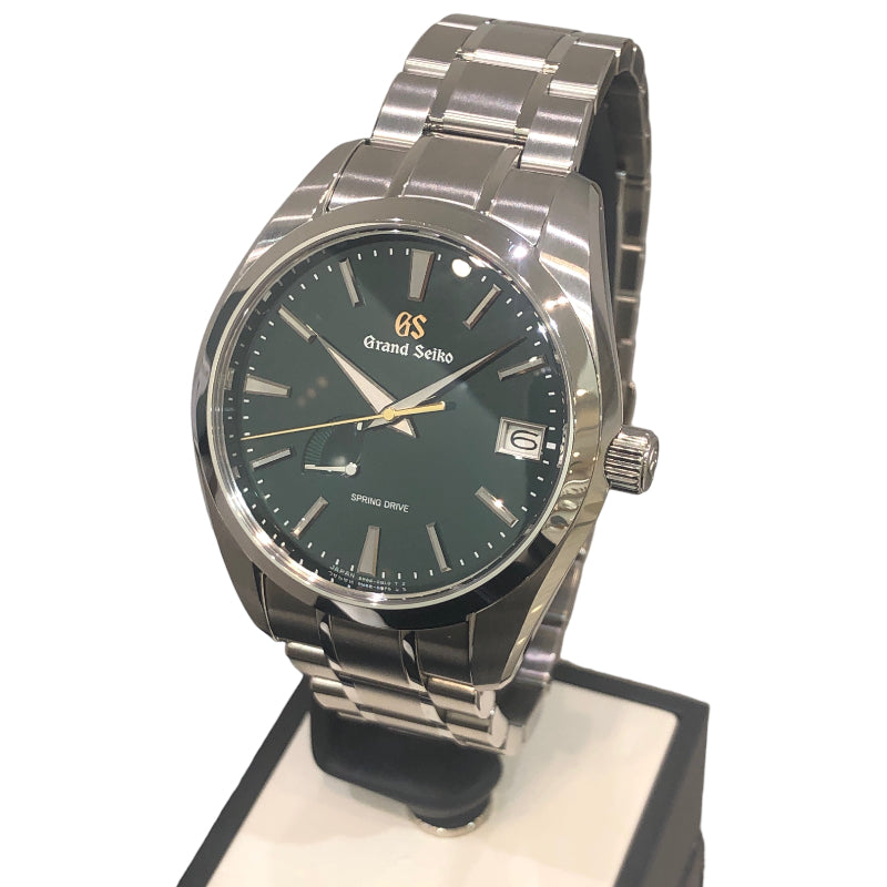 セイコー SEIKO Grand Seiko(グランド セイコー) SBGA479 下村時計店創業150周年記念モデル SBGA479 グリーン  ステンレススチール 他 メンズ 腕時計