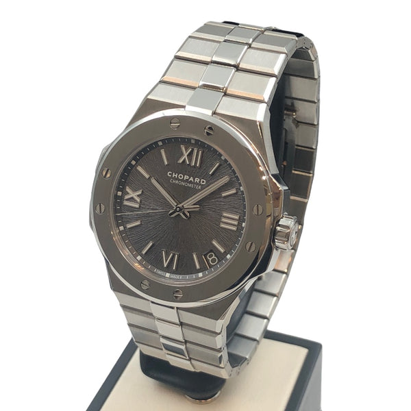 ショパール Chopard アルパイン イーグル 41 298600-3002 グレー ステンレススチール 自動巻き メンズ 腕時計