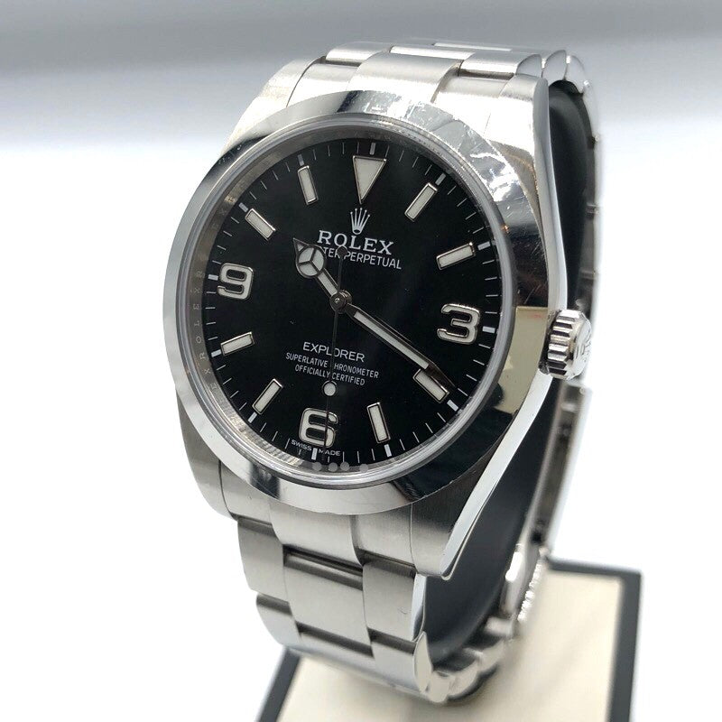 ロレックス ROLEX エクスプローラー1 ランダムシリアル 214270 SS 自動巻き メンズ 腕時計
