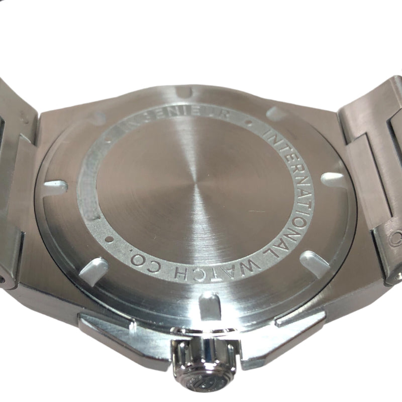 インターナショナルウォッチカンパニー IWC インヂュニア IW323902 ブラック ステンレススチール SS 自動巻き メンズ 腕時計 |  中古ブランドリユースショップ OKURA(おお蔵)