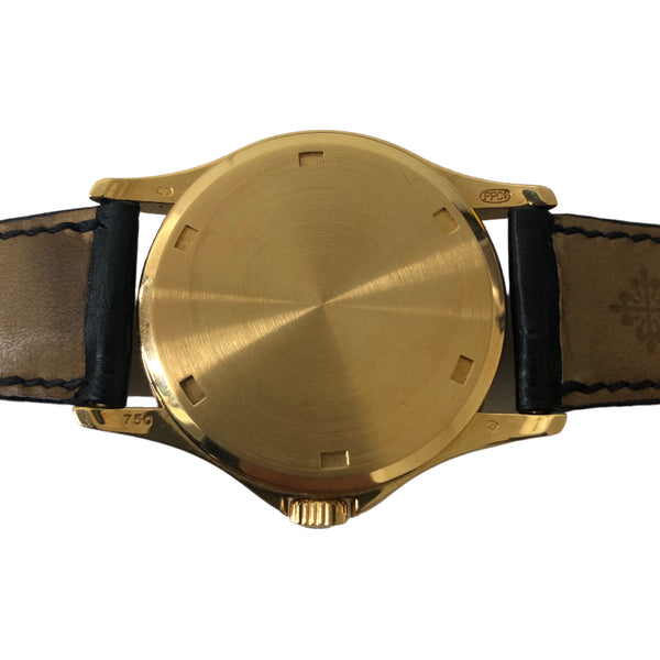 パテック・フィリップ PATEK PHILIPPE カラトラバ 5115J ホワイト K18イエローゴールド 手巻き メンズ 腕時計