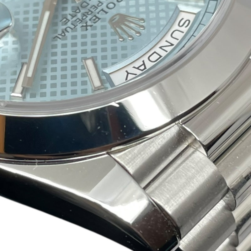 パガーニデザイン 自動巻 腕時計 デイデイト アイスブルー 新品 36mm デイデイト アイスブルー オマージュ ウォッチ