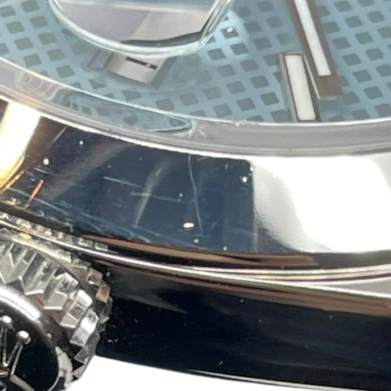 ロレックス ROLEX デイデイト40 ダイアゴナル アイスブルー ランダムシリアル 228206 アイスブルー PT950 自動巻き メンズ 腕時計
